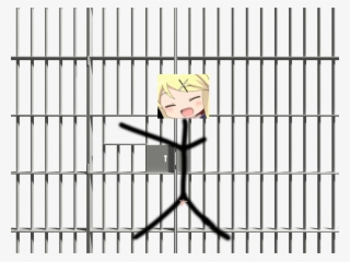 Admiralbulldog - Jail Bars Transparent Png #8317975