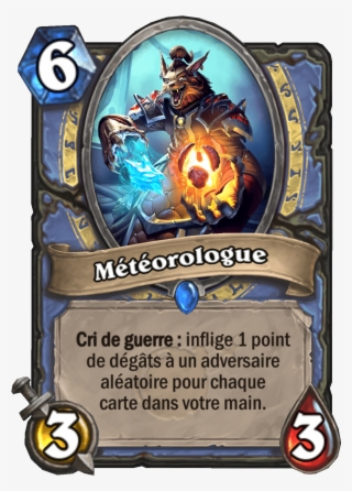Mage Bot 601 Frfr Meteorologist - Meteorologist Hearthstone #8318251