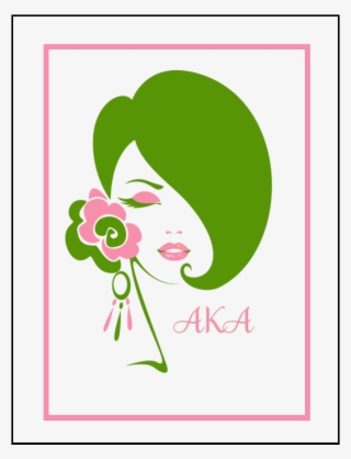 Ivy Clipart Alpha Kappa Alpha - Transparent Aka Sorority #8318795