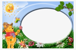 Free Png Best Stock Photos Winnie The Pooh Cute Kids - Pooh Borders And Frames #8318931