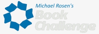 Michael Rosen's Book Challenge's Current Logo, In Use - Electric Blue #8320445