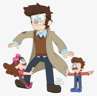 Gravity Falls Stanford Pines Grunkle Ford Dipper Pines - Cartoon #8321449
