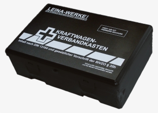 First Aid Kid Plastic Black - Box #8321908