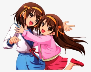 The Melancholy Of Haruhi Suzumiya - Haruhi Suzumiya Hug #8322501