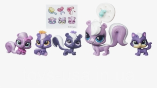 Littlest Pet Shop Surprise Families Mini Pet Pack Skunks - Littlest Pet Shop Family #8322824