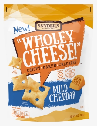 Gluten Free Baked Cheese Crackers, Mild Cheddar, 5 - Graham Cracker #8323004