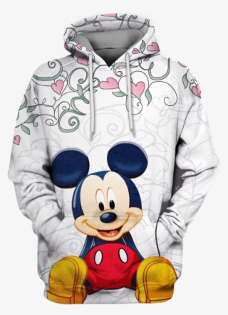 Anime Mickey Mouse Hoodie 3d - Mickey Mouse Hd Png #8323322