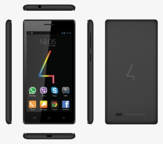 Four K500 Dual Sim 3g No Camera Phone, White - Designed By Four Mobile #8324148