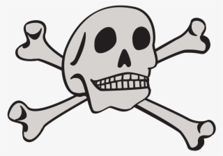 Symbol Skull And Crossbones Danger Royalty Free Clip #8324797