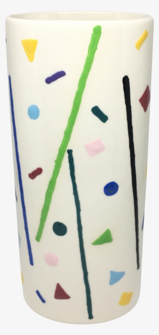 Post Modern Memphis Style Ceramic Vase On Chairish - Vase #8324836