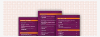 Menu - Brochure #8324971