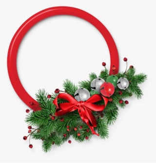 Christmas Cluster Frames Transparent - Happy Anniversary Photo Frame Hd #8325286