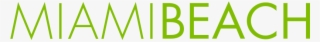 5 - Miamibeach-logo - City Of Miami Beach #8325360