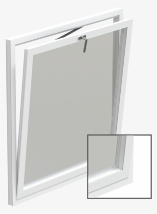 Uni Jet Hinge Side For Rectangular Windows, Tilt Only, - Shower Door #8325788