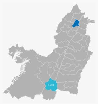 1921-toro - Mapa Valle Del Cauca Png #8326599