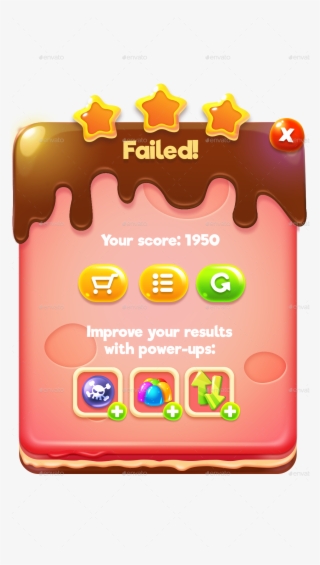Failed - Match 3 Level Failed #8326661 Failed - Match 3 Level Failed #8326661