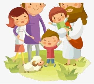 Jesus Clipart Children - Jesus Png Kids #8328275