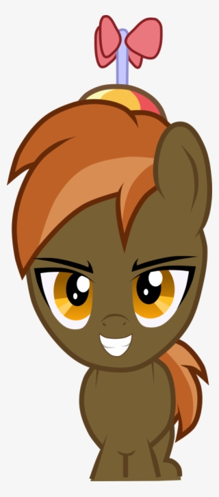 Topas-art, Button Mash, Colt, Earth Pony, Foal, Hat, - Cartoon #8328465