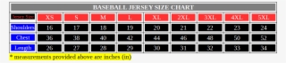 Sizing Guide - Number #8328710