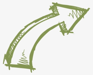 Lines Curve Hand Euclidean Vector Arrow Drawn Clipart - Hand Drawn Arrow Comic #8329797