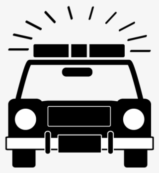 Police Car - Police Car Icon Png #8329832