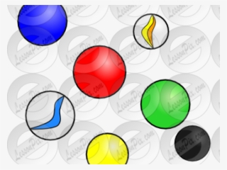 Marbles Clipart Red Sphere - Circle #8329868