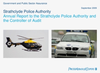 Strathclyde Police Authority Annual Audit 2008/09 - Tristan Van Der Vlis #8330035