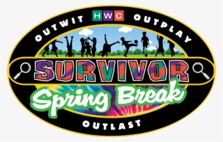 Survivor Template Spring Break Logo Flat - Emblem #8330200