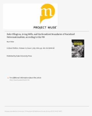 Pdf - Project Muse #8330834