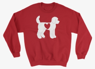 Doodle Heart Crewneck Sweatshirt - Sweater #8331352