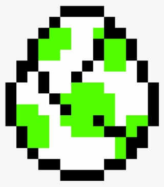 Cracked Yoshi Egg - Yoshi's Island Egg Sprite #8331774