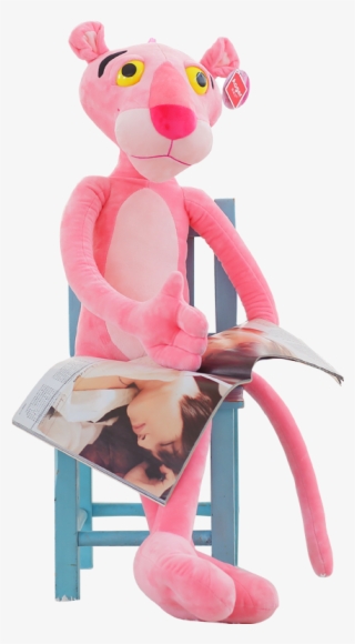 Dawa Pink Naughty Leopard Doll Plush Toy Pillow 520 - Stuffed Toy #8332250