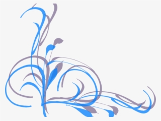 Vector Swirl Clipart Simple - Blue Swirl Clip Art #8332316