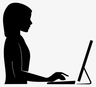 This Free Icons Png Design Of Female Silhouette With #8333020
