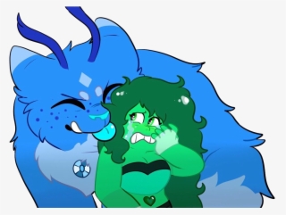 Corrupted Blue Topaz With Tsavorite - Blue Topaz Steven Universe #8333099