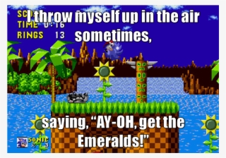 I Throw My Hands Up In The Air Sometimes Saying Ayo - Sonic The Hedgehog #8333166 I Throw My Hands Up In The Air Sometimes Saying Ayo - Sonic The Hedgehog #8333166