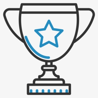 Win More Jobs - Outline Of A Prize Cup #8334476