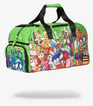 Nickelodeon 90's Slime Duffle - Sprayground Nickelodeon Duffle Bag #8334982