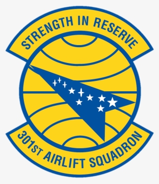 Emblem Of The 301st Airlift Squadron, Us Air Force - 324th Intelligence ...