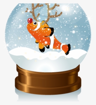 Christmas - Snow Globe Green Screen #8337799
