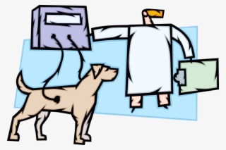 Vector Illustration Of Animal Testing Research And #8337979