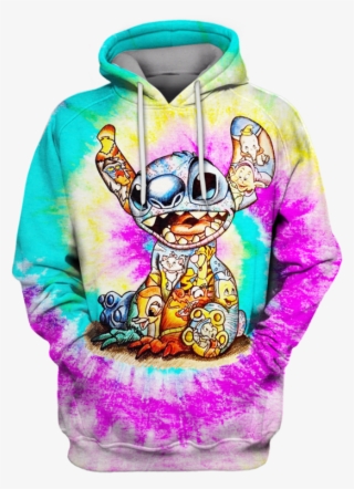 3d Lilo And Stitch Hoodie - Hoodie #8337982