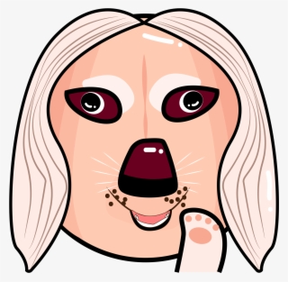 Original Vector Cartoon Dog Head Png And Image #8338078