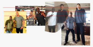 Famous Peoplei Lined Up The Chins And Foreheads For - Rock And Kevin Hart Twitter #8338556