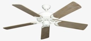 Picture Of Patio Fan Pure White With 52" Driftwood - Ceiling Fan #8338805