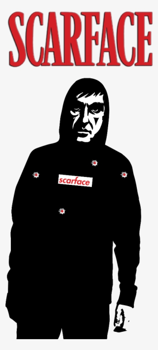 Model Image T Shirt - Scarface #8339563
