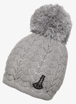 Aurora Knit Hat With Pon-pon - Knit Cap #8339803