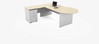 P Shaped Office Desk Brisbane - Table #8340038