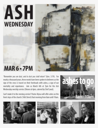 Ash Wed 2019 - Ash Wednesday (the First Day Of Lent) #8340261