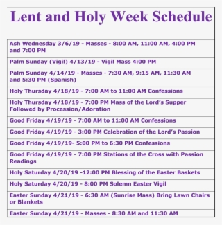 Pastoral Bulletin Lent - Document #8340847